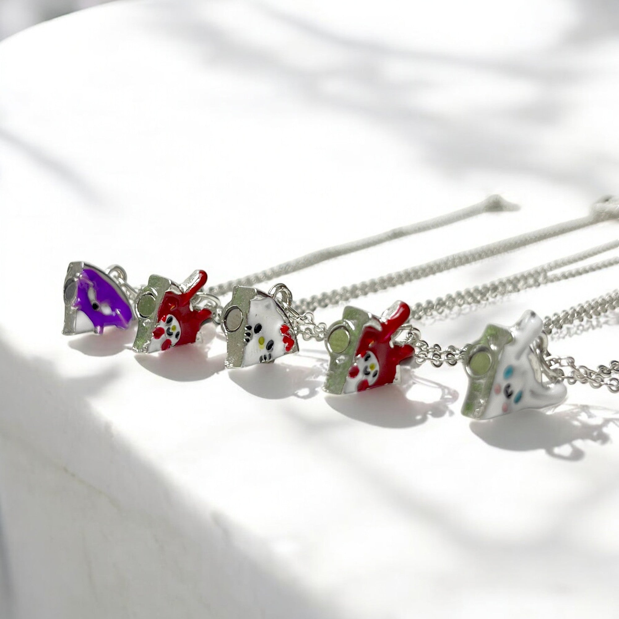 Saniro BFF Pizza Necklace Set for 5 Besties