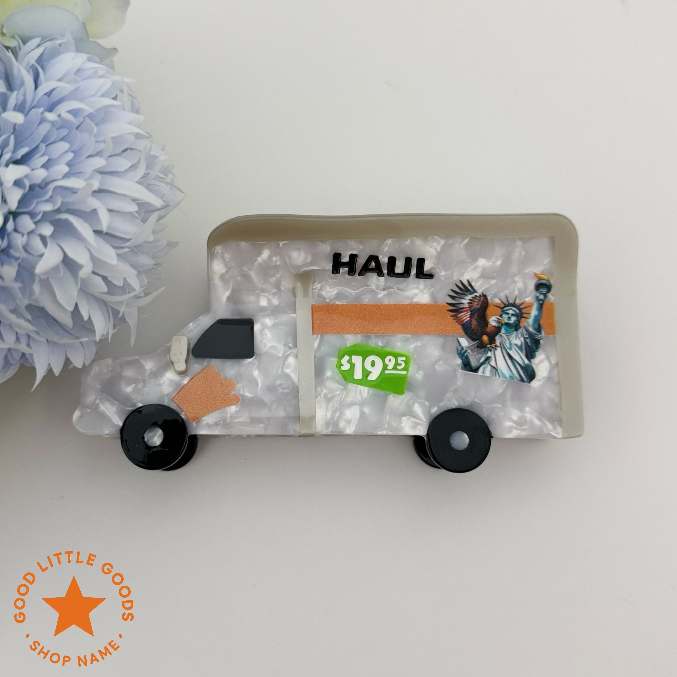 Haul Truck Hair Clip