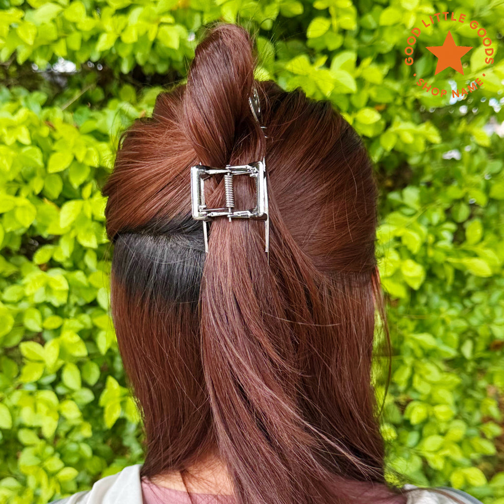 Coraline Button Key Hair Claw Clip
