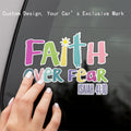 'Faith Over Fear' Sticker