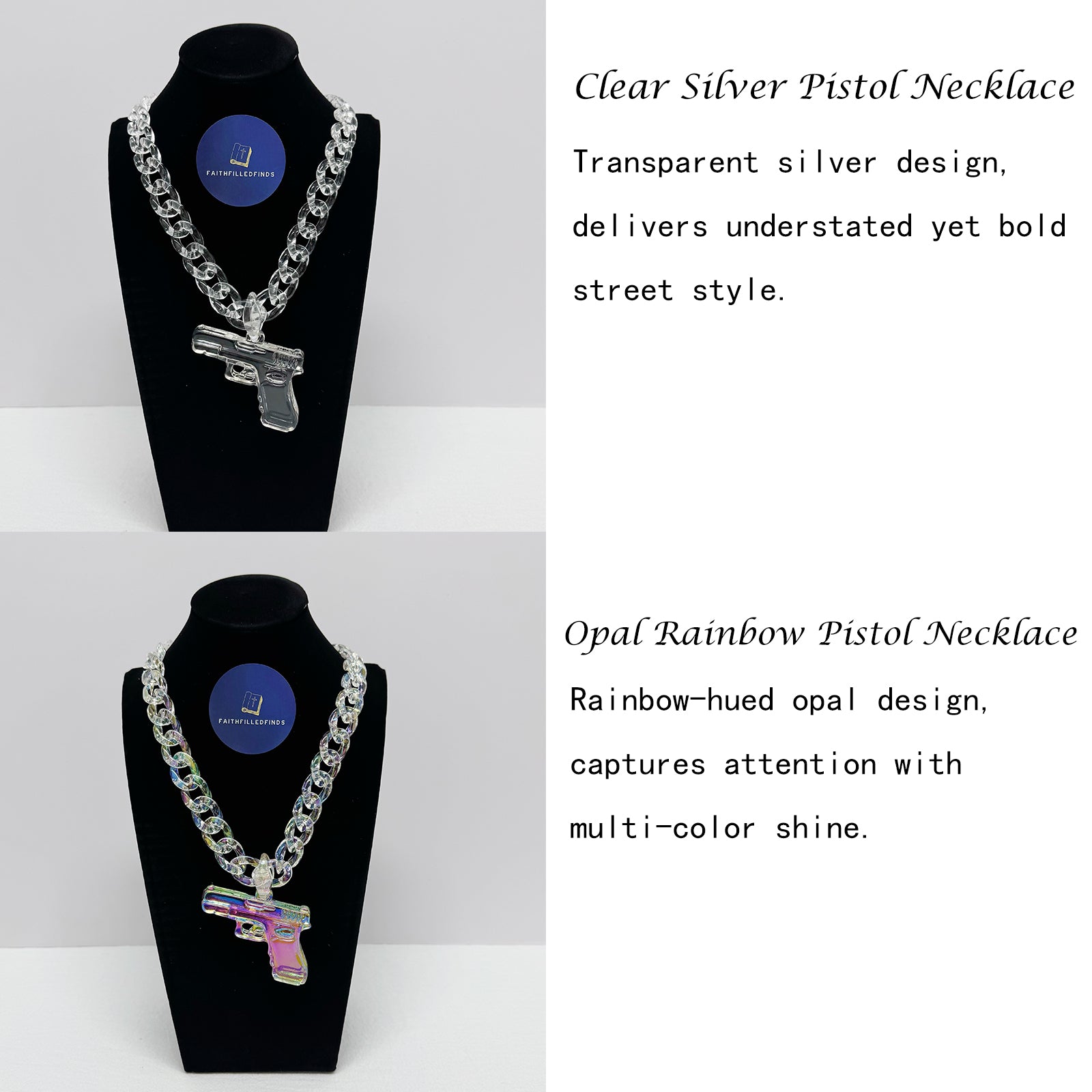 Cool Pendant Chain Necklace for Men, Women, Boys, Girls, Trendy Daily Wear Necklace for Streetwear, Birthday Gifts, Party Accessories