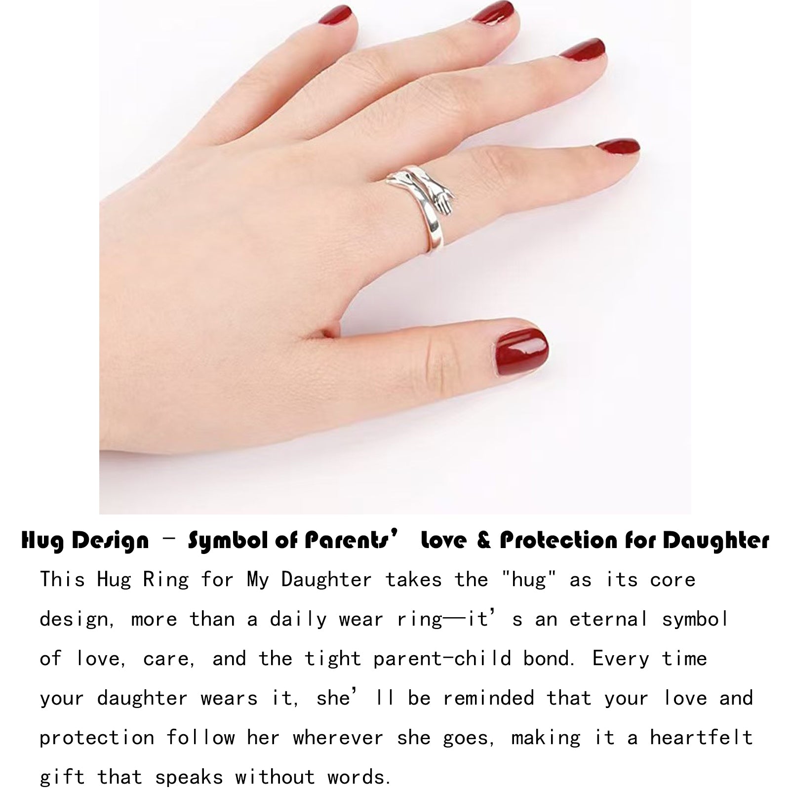 Hug Ring for My Daughter