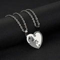 Cuddling Kittens BFF Friendship Necklace