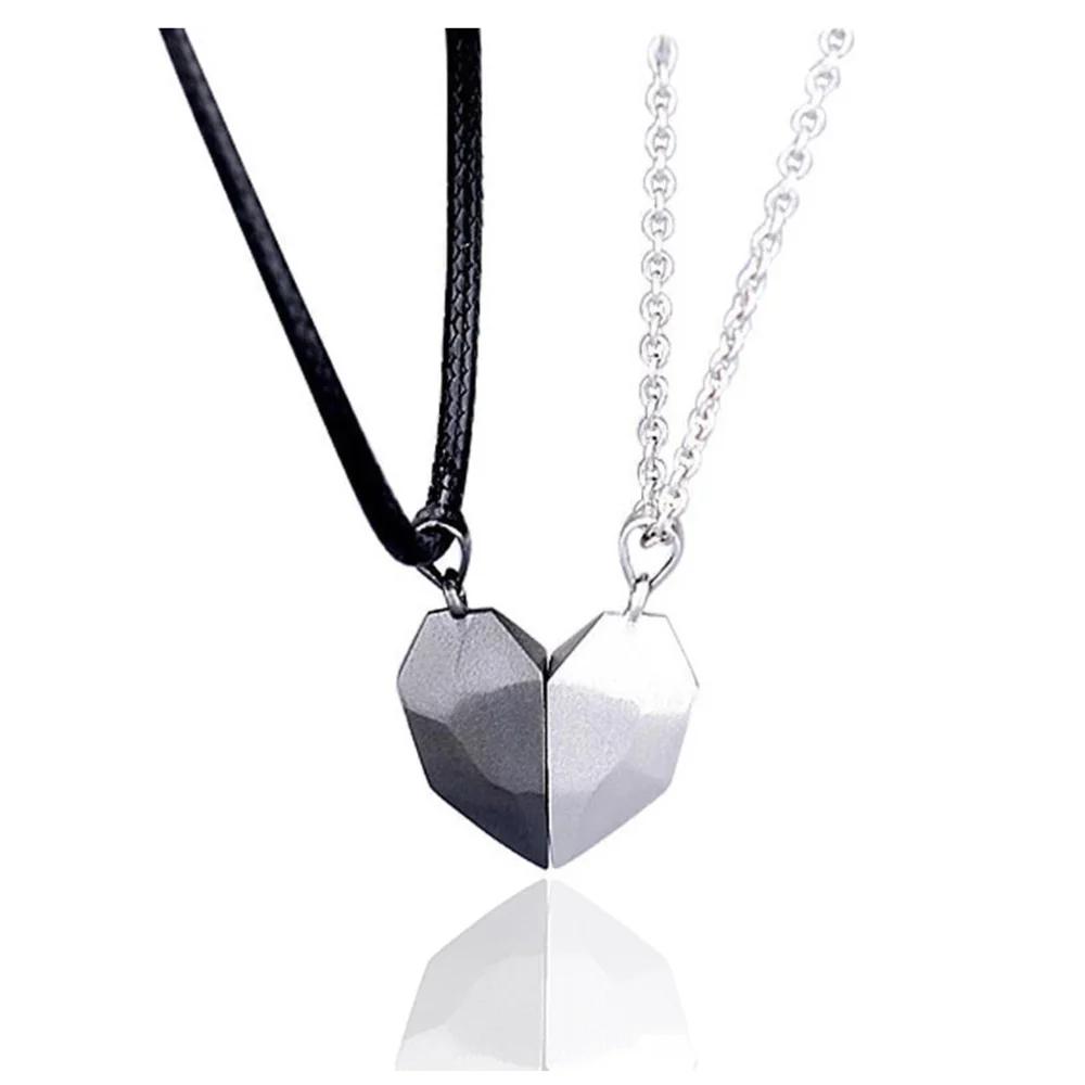Heart Magnetic Couple Necklace