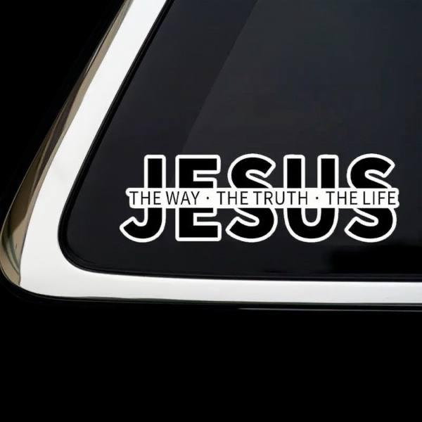 Jesus The Way The Truth The Life' Sticker