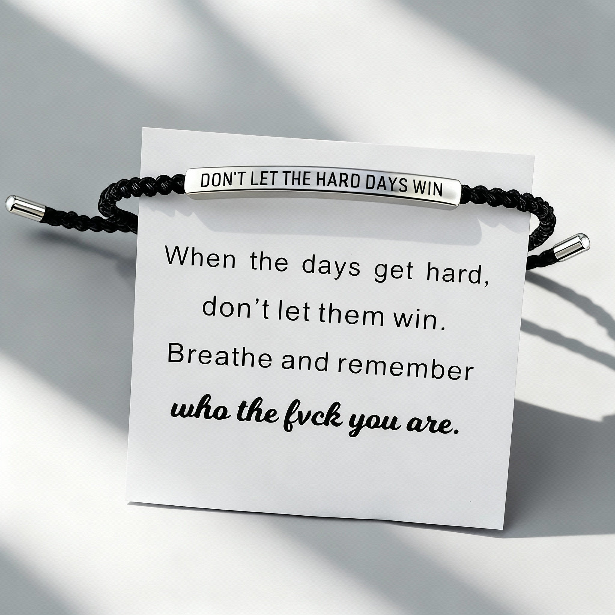 Dios tiene el Control Inspiration Bracelet, Unisex Adjustable Braided Bracelet with Motivational Message
