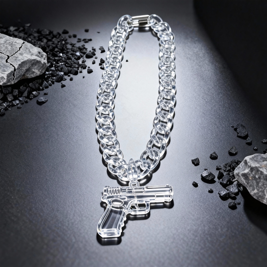 Cool Pendant Chain Necklace for Men, Women, Boys, Girls, Trendy Daily Wear Necklace for Streetwear, Birthday Gifts, Party Accessories