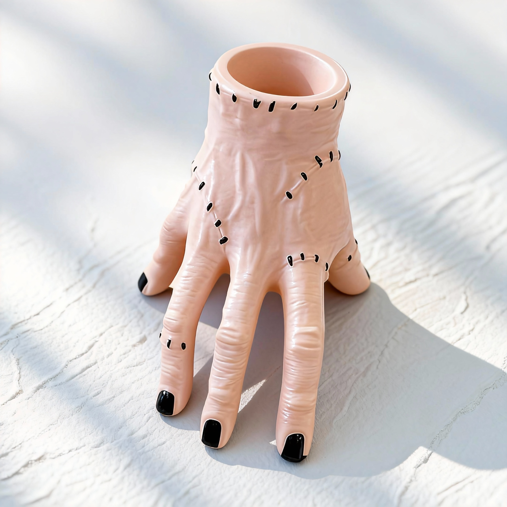 Hand Pen Holder，Funny Pen Holder,Horror Finger Pen Holder,Human Hand Stationery Storage Box,Human Hand Stationery Storage Box,Halloween Desk Accessories