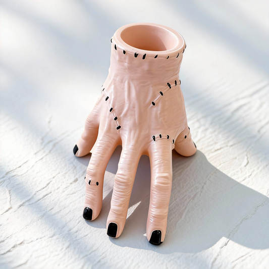 Hand Pen Holder，Funny Pen Holder,Horror Finger Pen Holder,Human Hand Stationery Storage Box,Human Hand Stationery Storage Box,Halloween Desk Accessories