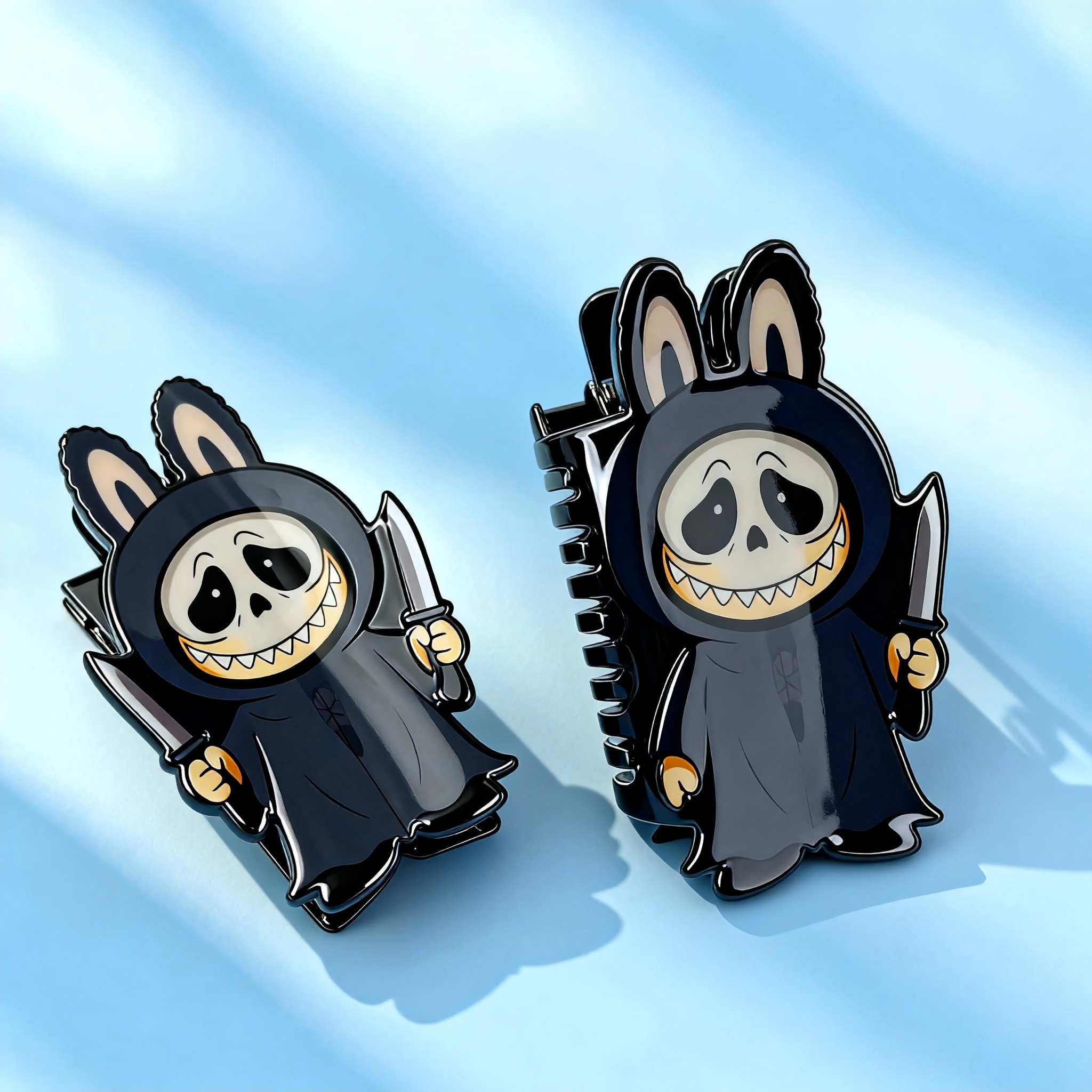 GhostfaceBuu Hair Clip – Killer Doll Bunny Mix