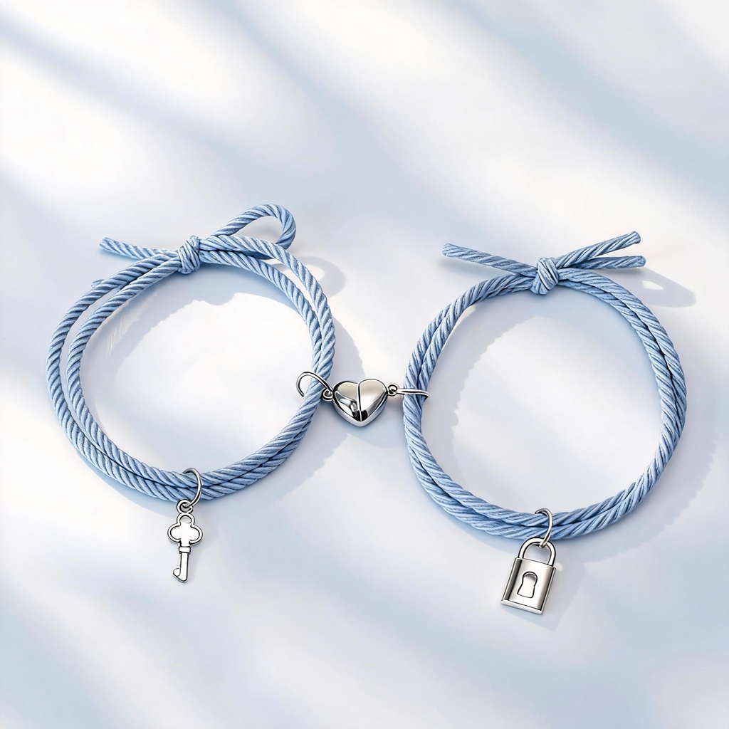 Key to My Heart BFF Bracelet