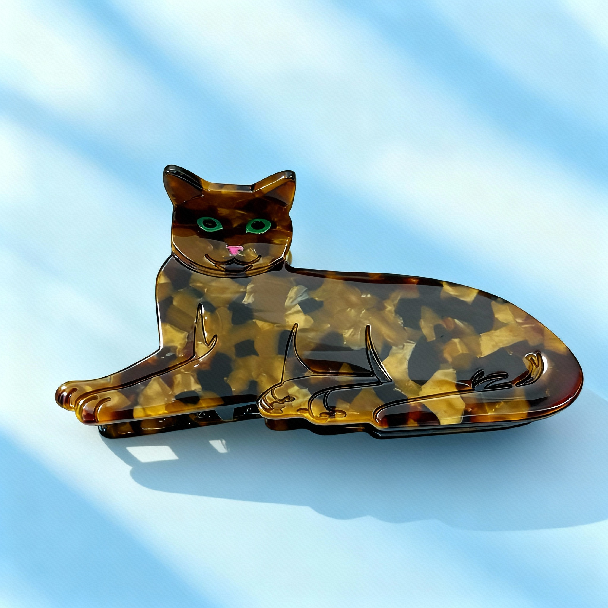 Tortie Cat Hair Clip