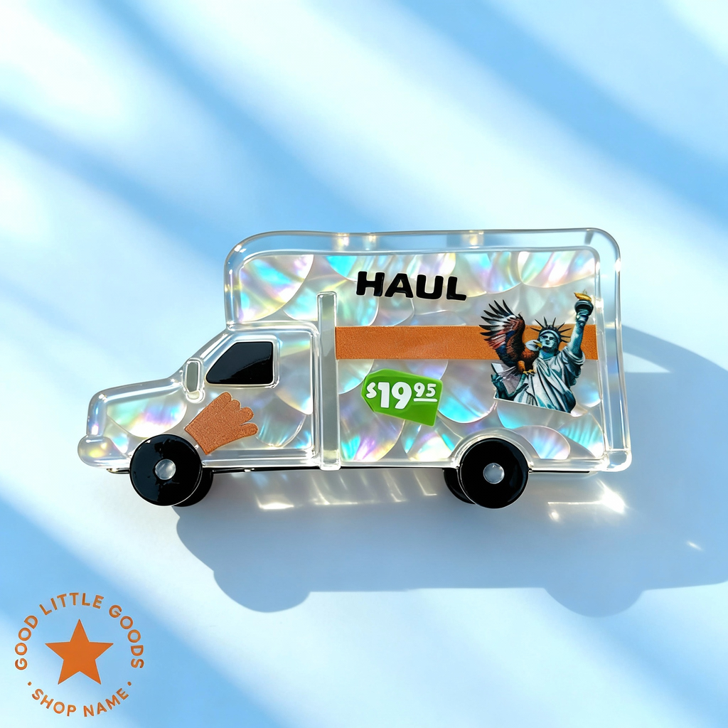 Haul Truck Hair Clip