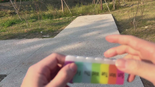 Blue-Haired Girl Double-Sided Claw Hair Claws