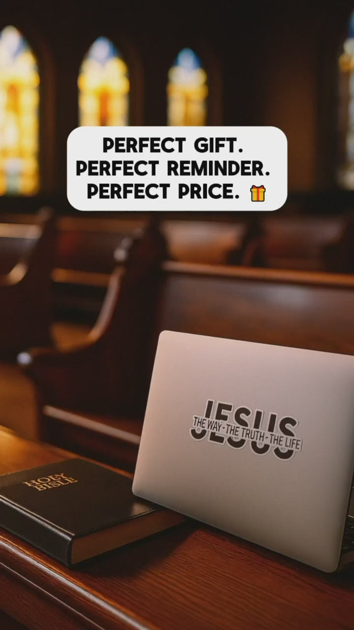 Jesus The Way The Truth The Life' Sticker