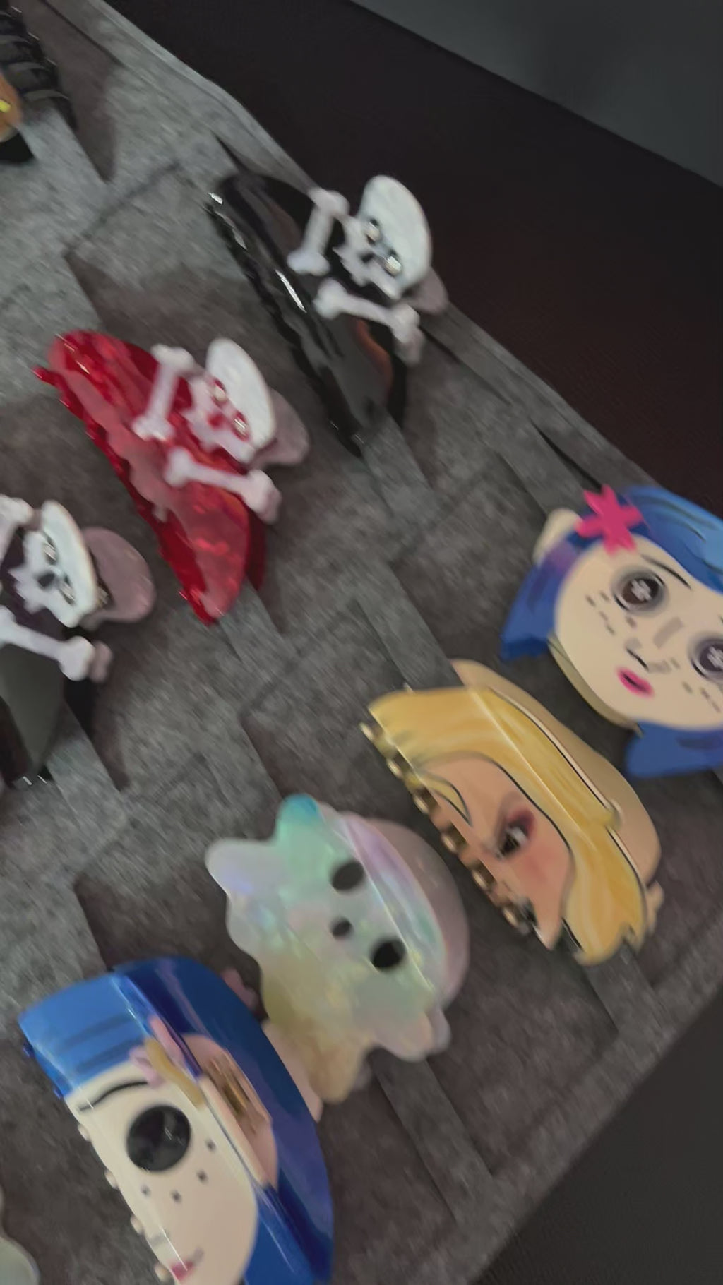 Beetlejuice Hair Clip