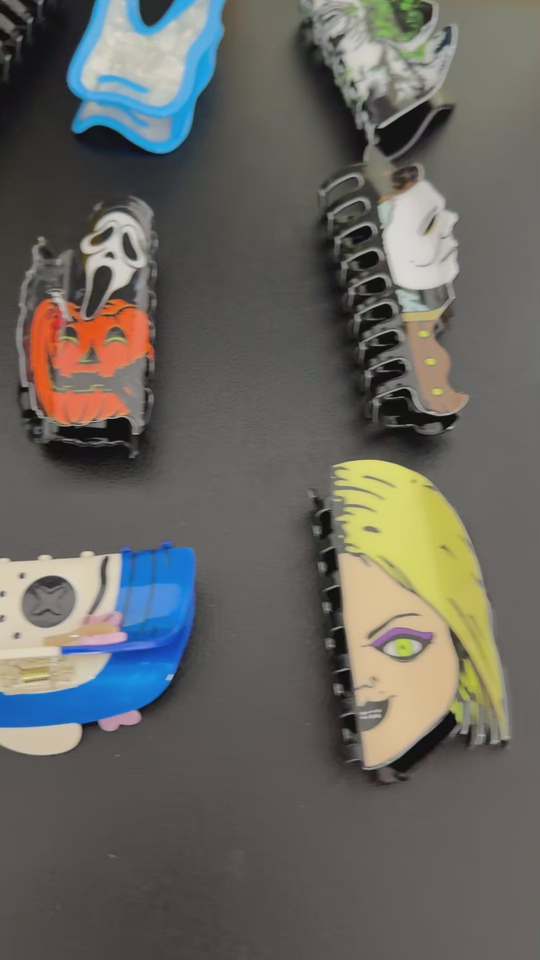 Beetlejuice Hair Clip