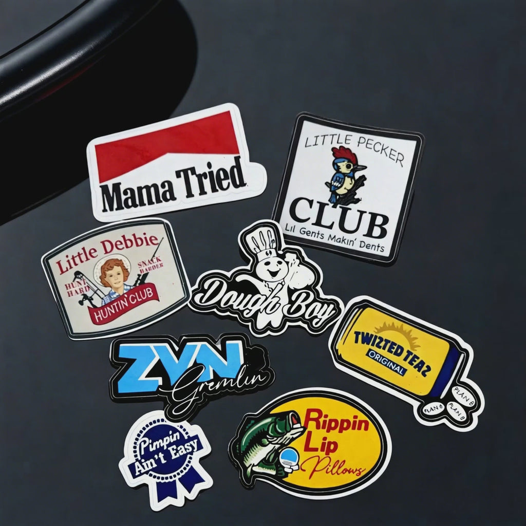 8Pcs Funny Sticker Pack